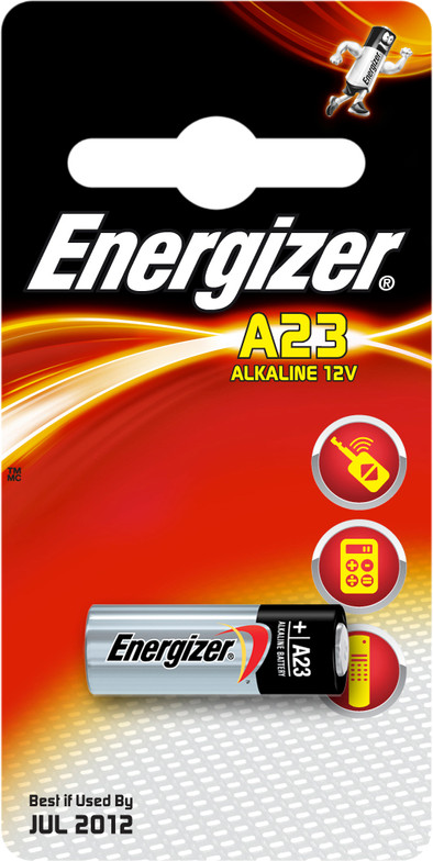 Energizer A23 12V Alkalinebatterij is nooit meer leverbaar