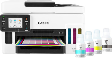 Canon MAXIFY GX6050 + 1 set extra inkt is nooit meer leverbaar