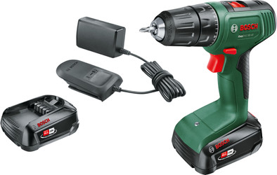 Bosch EasyDrill 18V-40 + POWER FOR ALL 18V 2,5 Ah Accu Set is nooit meer leverbaar