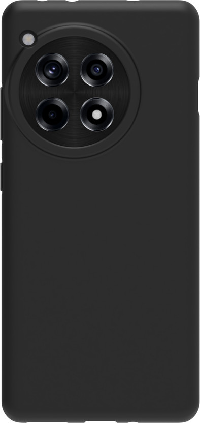 BlueBuilt Back Cover OnePlus 12R Zwart is nooit meer leverbaar