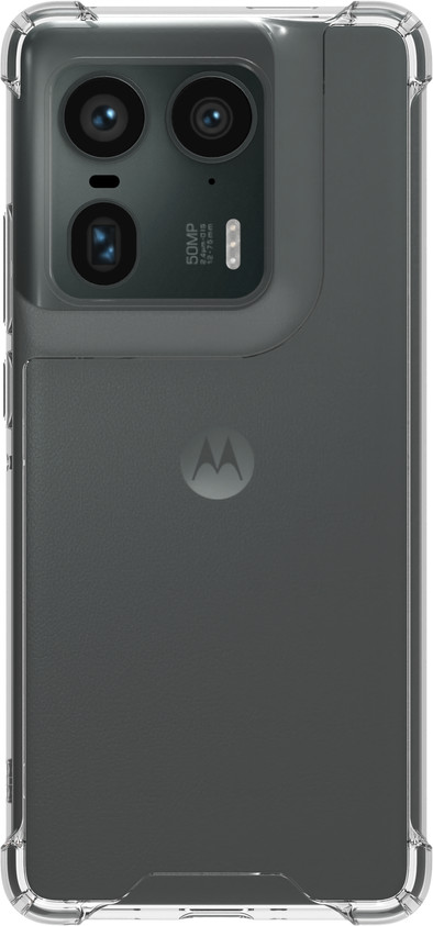 BlueBuilt Protective Back Cover Motorola Edge 50 Ultra Transparant is nooit meer leverbaar