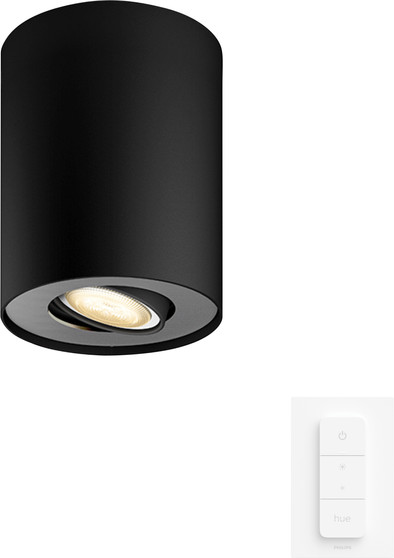 Philips Hue Pillar Mounted Spot Light White Ambiance - Black - 1-spot + Dimmer is no longer available