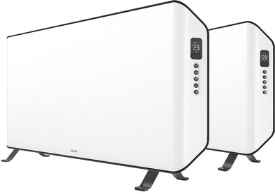 Duux Edge Smart Convector 1500W Wit Duo Pack is nooit meer leverbaar