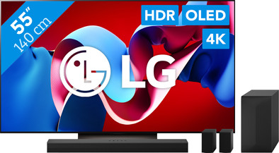 LG OLED55C46LA (2024) + LG DS60TR is nooit meer leverbaar