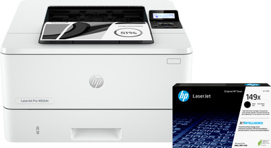 HP LaserJet Pro 4002dn + 1 extra zwarte XL toner is nooit meer leverbaar