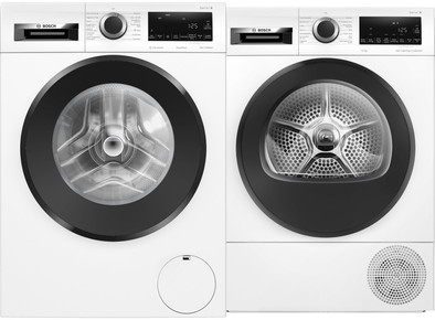 Bosch WGG246Z5NL + Bosch WQG245D5NL is nooit meer leverbaar