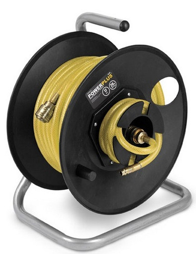 Powerplus Luchtslanghaspel 20m PVC is nooit meer leverbaar