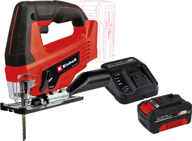 Einhell TC-JS 18 Li Solo + Einhell 18 V/4.0 Ah Starter Kit - Power X-Change is nooit meer leverbaar