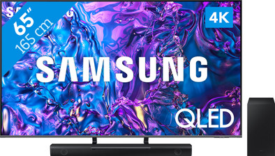 Samsung QLED 4K 65Q74D (2024) + Samsung HW-B530 (2022) is nooit meer leverbaar