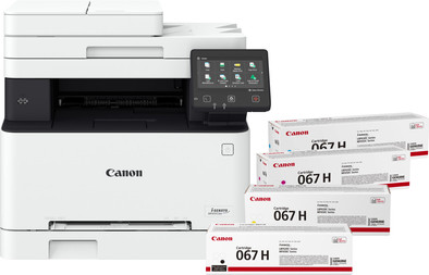 Canon I-SENSYS MF655CDW + 1 set extra XL toners is nooit meer leverbaar