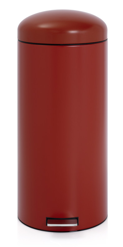 Brabantia Retro Bin 30 Liter Rood is nooit meer leverbaar