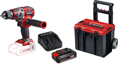 Einhell TP-CD 18/80 Li BL Solo 2,5 Ah Accu E-Case L Starterspakket is nooit meer leverbaar