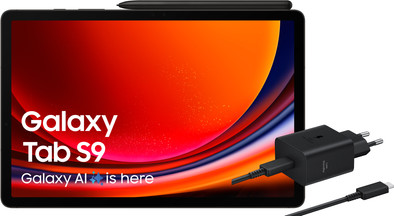 Samsung Galaxy Tab S9 11 inches 128GB WiFi and 5G Black + Charger Pack is no longer available