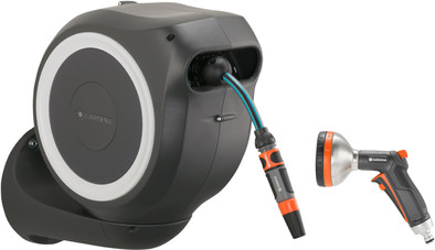 GARDENA Wall Hose Box 15 RollUp S White and Premium Spray Nozzle is no longer available