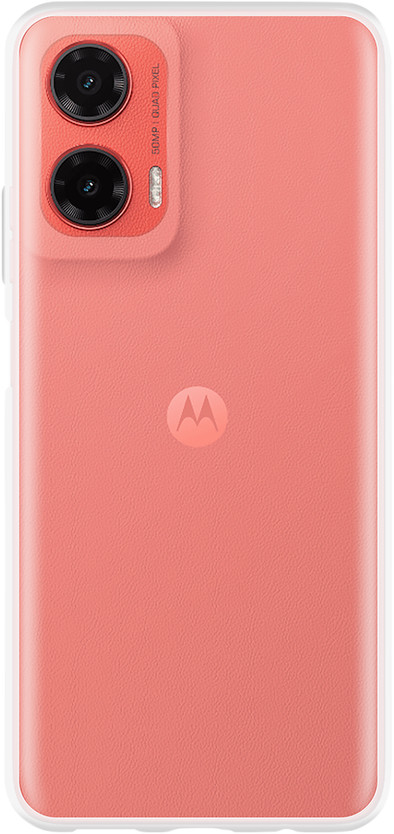Just in Case Soft Design Motorola Moto G35 Back Cover Transparent is no longer available