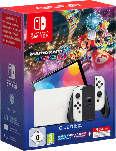 Nintendo Switch OLED White + Mario Kart + 12 months of Nintendo Switch Online is no longer available
