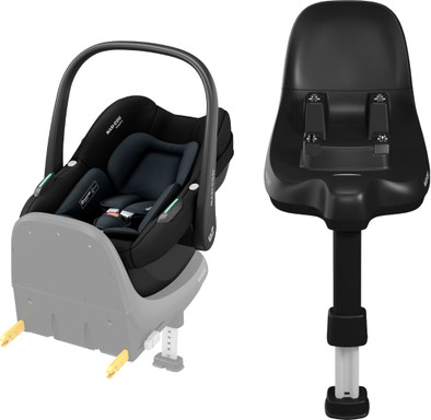 Maxi-Cosi Pebble S Tonal Black +  Maxi Cosi  Family Fix S Base is nooit meer leverbaar