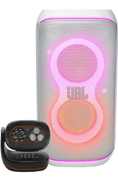 JBL Partybox 120 Wit + JBL Partylight Beam is nooit meer leverbaar