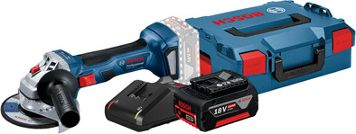 Bosch Professional GWS 18V-7 5,0 Ah GBA Accu Starterspakket is nooit meer leverbaar