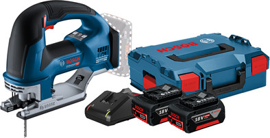 Bosch Professional GST 18V-155 BC 5,0 Ah GBA Accu (2x) Starterspakket is nooit meer leverbaar