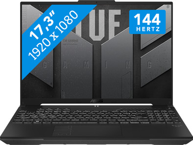 ASUS TUF Gaming A17 FA707NV-HX023W is nooit meer leverbaar