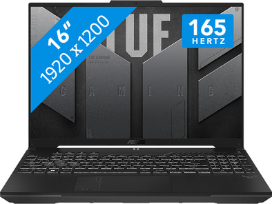 ASUS TUF Gaming A16 FA607PV-N3081W is nooit meer leverbaar