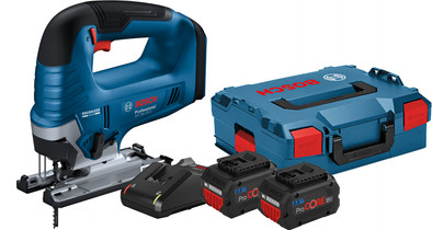 Bosch Professional GST 18V-125 B 5,0 Ah ProCORE Accu (2x) Starterspakket is nooit meer leverbaar