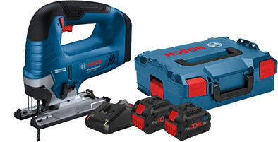 Bosch Professional GST 18V-125 B 8,0 Ah ProCORE Accu (2x) Starterspakket is nooit meer leverbaar