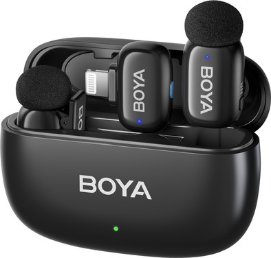 Boya Mini Ultra-Mini Zwart (Usb C en Lightning) is nooit meer leverbaar