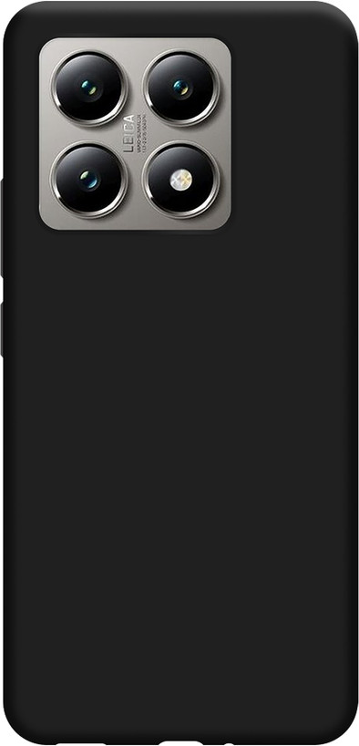 Just in Case Soft Design Xiaomi 14T Pro Back Cover Zwart is nooit meer leverbaar