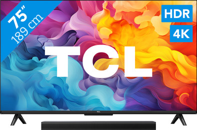 TCL 4K LED 75P61B + TCL S45H 2.0 is no longer available