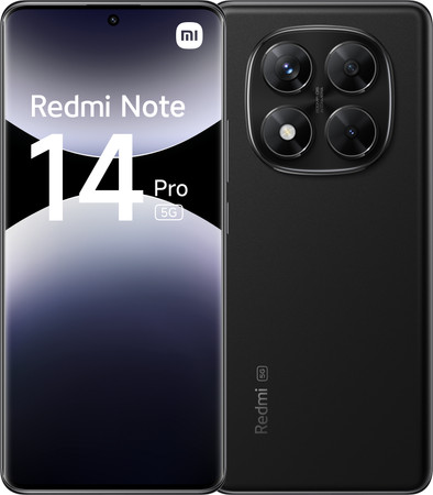 Redmi Note 14 Pro 256GB Zwart 5G is nooit meer leverbaar