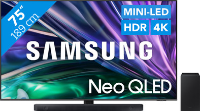 Samsung Neo QLED 4K 75QN86D (2024) + Samsung HW-Q600C (2023) is no longer available