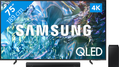 Samsung QLED 4K 75Q64D (2024) + Samsung HW-B530 (2022) is no longer available