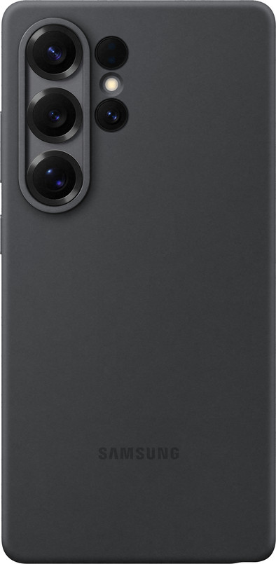 Samsung Galaxy S25 Ultra Siliconen Back Cover Zwart is nooit meer leverbaar