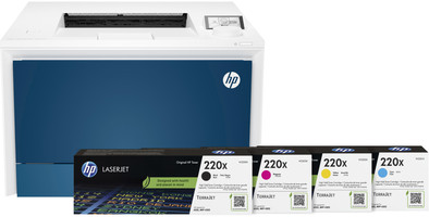 HP Color LaserJet Pro MFP 4202dw + 1 set extra XL toners is nooit meer leverbaar
