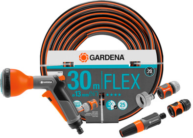 Gardena Comfort FLEX 1/2 30m Classic Broespakket is nooit meer leverbaar