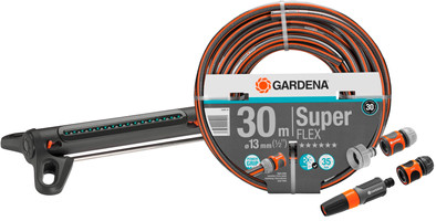 Gardena Premium SuperFLEX 30m Medium Sproeierpakket is nooit meer leverbaar