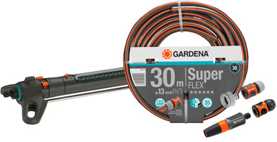 Gardena Premium SuperFLEX 30m Large Sproeierpakket is nooit meer leverbaar