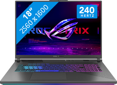 ASUS ROG Strix G18 G815LR-S9103W is nooit meer leverbaar