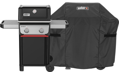 Weber Spirit E-210 + Weber Premium Barbecuehoes Spirit II is nooit meer leverbaar
