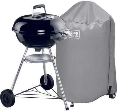 Weber Compact Kettle 47 cm + Weber Barbecuehoes 47 cm is nooit meer leverbaar