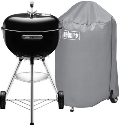 Weber Bar-B Kettle 47cm Black + Weber Barbecue Cover 47cm is no longer available