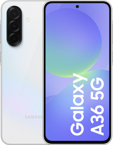 Samsung Galaxy A36 256GB Wit 5G is nooit meer leverbaar