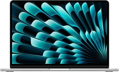 Apple MacBook Air 13 inch (2025) M4 (10 core CPU/8 core GPU) 16GB/256GB Zilver QWERTY is nooit meer leverbaar