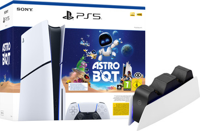 PlayStation 5 Slim Disc Edition + Astro Bot + Charging Dock is no longer available
