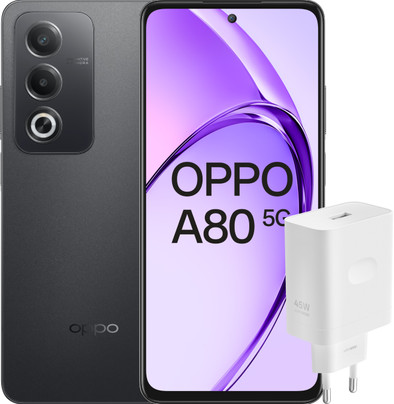 OPPO A80 Black 256GB 5G + OPPO SuperVOOC Charger 45W is no longer available