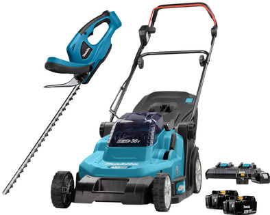 Makita DLM432PT with 5.0Ah Battery (2x) + Makita DUH523Z + 5.0Ah 18V Battery (2x) is no longer available