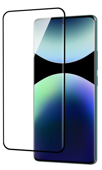 Just In Case Full Cover Xiaomi Redmi Note 14 Pro 4G/5G Screenprotector Zwart is nooit meer leverbaar