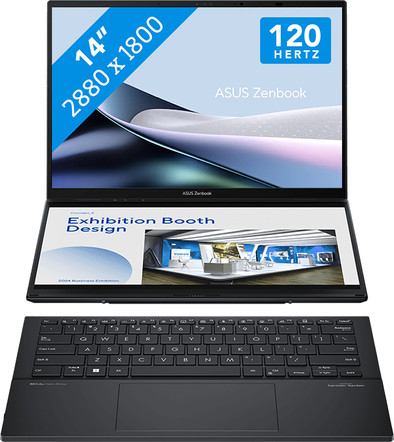 ASUS Zenbook Duo OLED UX8406CA-PZ032W is nooit meer leverbaar